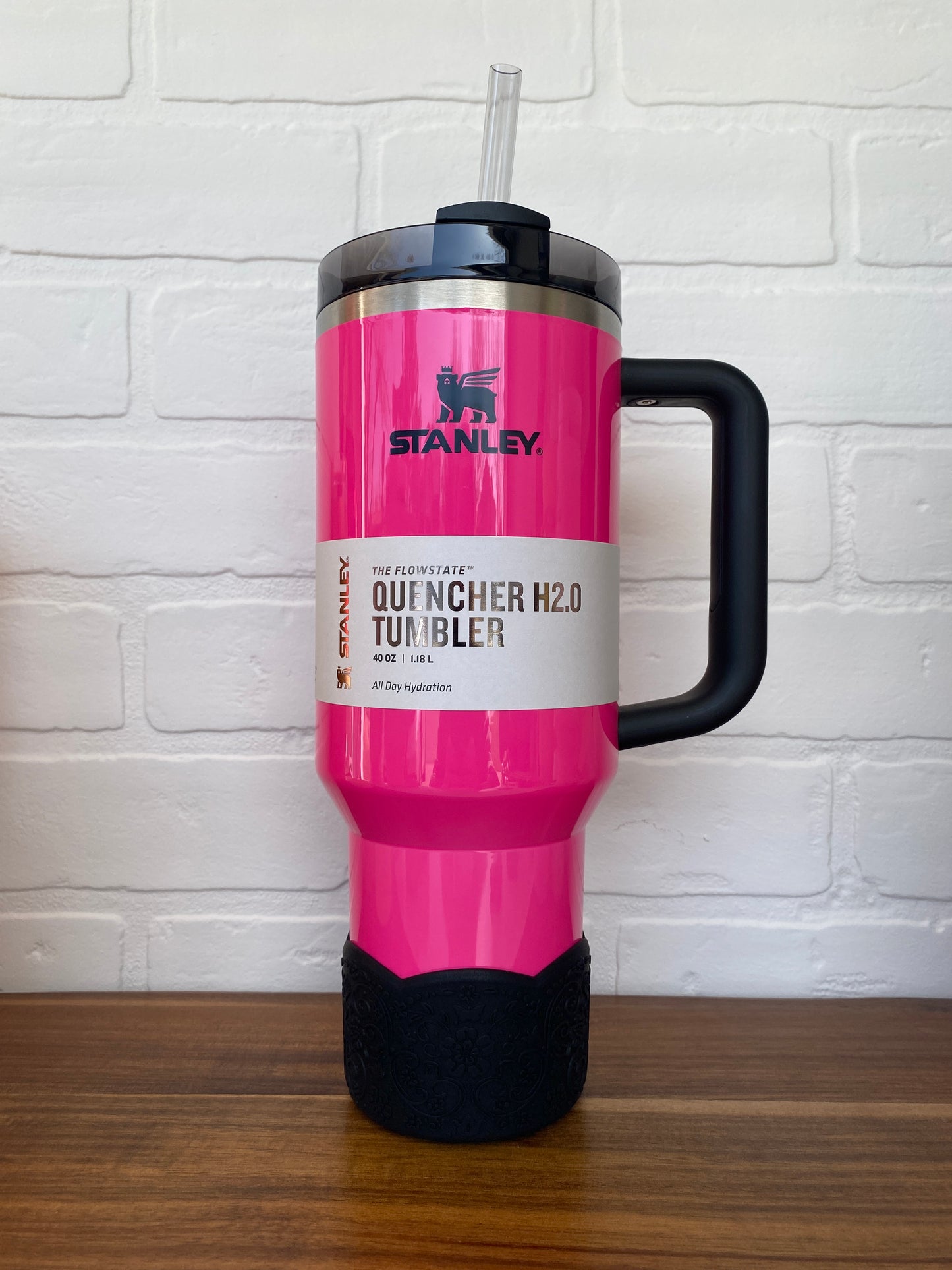 MELANIE (Black)) | LUXE Collection | Silicone Tumbler Boot