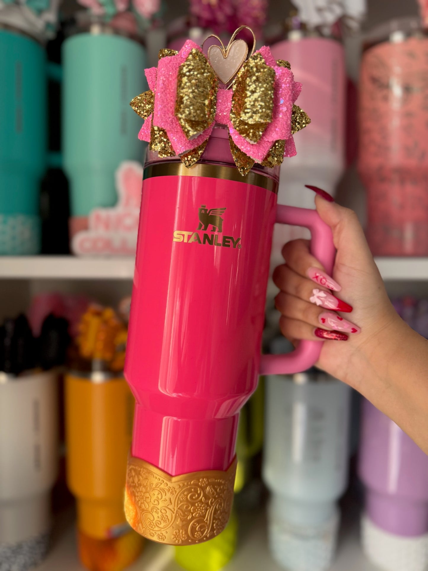 DORIS (Gold) | LUXE Collection | Silicone Tumbler Boot