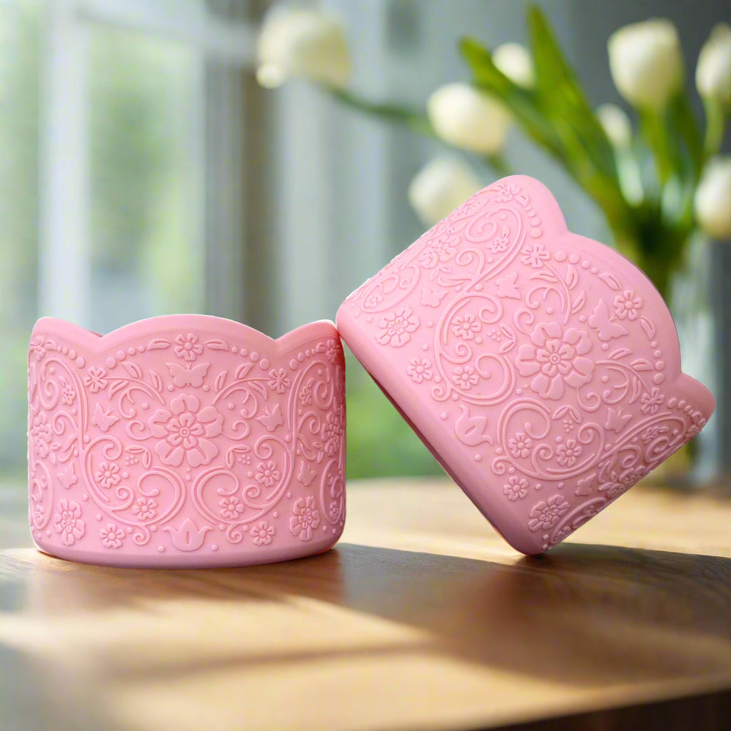 SHERYL (Blush Pink) | LUXE Collection | Silicone Tumbler Boot