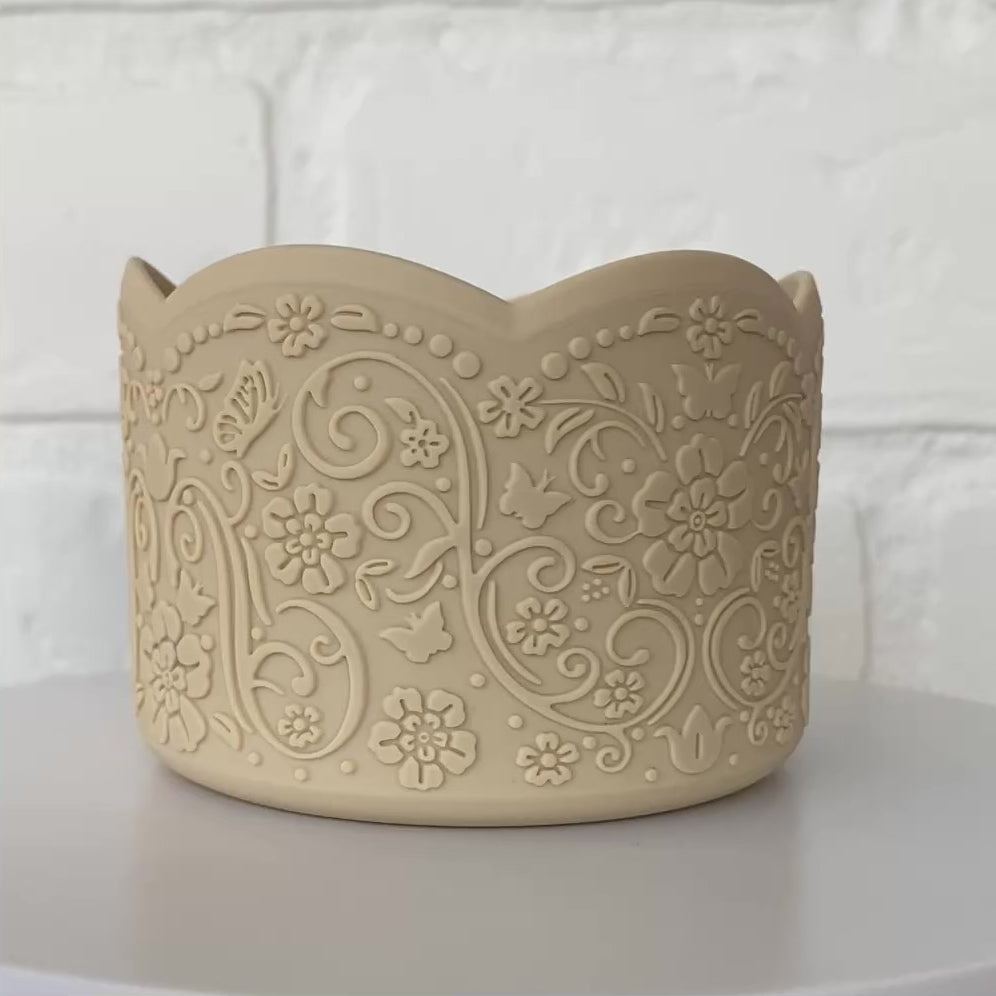 Load and play video in Gallery viewer, DAWN (Beige) | LUXE Collection | Silicone Tumbler Boot