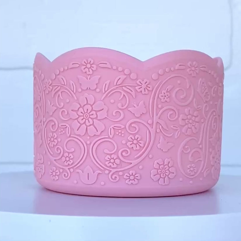 Load and play video in Gallery viewer, SHERYL (Blush Pink) | LUXE Collection | Silicone Tumbler Boot