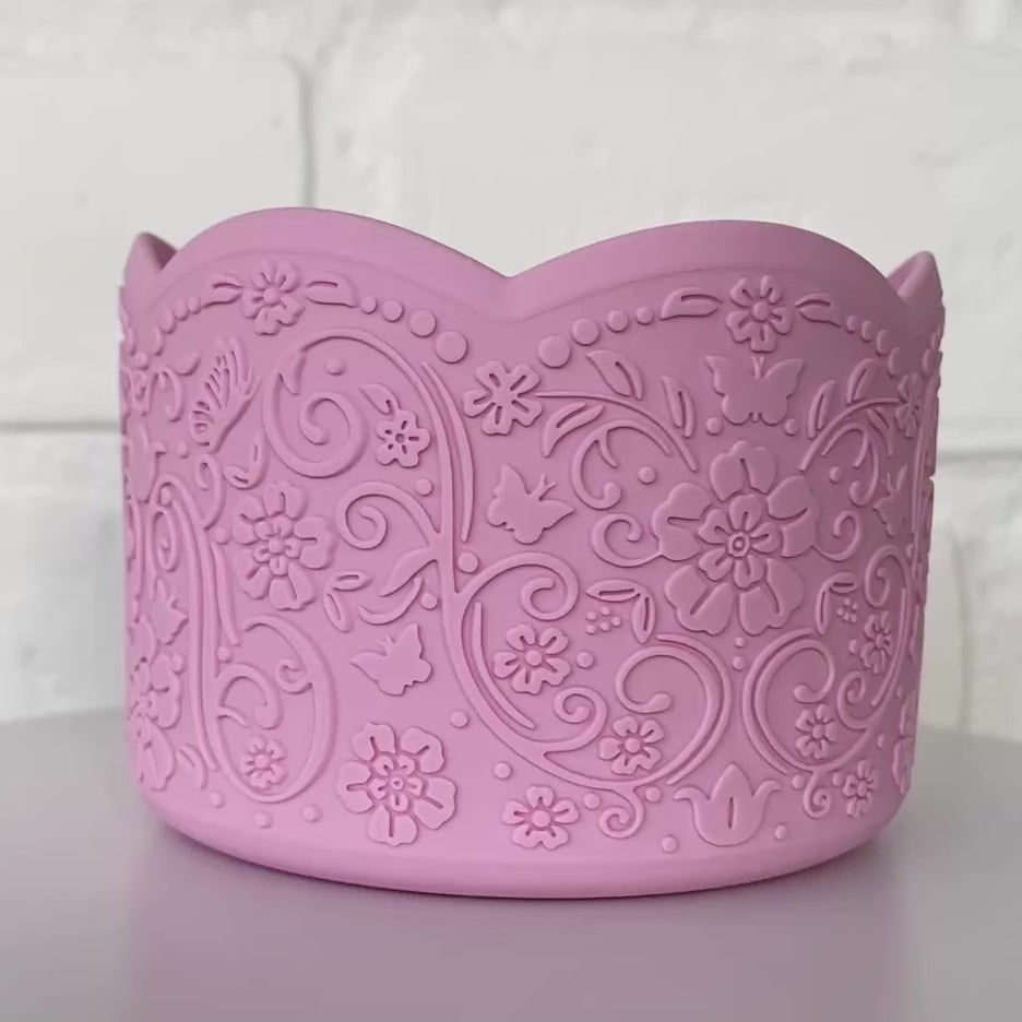 Load and play video in Gallery viewer, AVIANA (Pink Tulle) | LUXE Collection | Silicone Tumbler Boot
