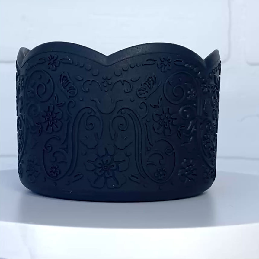 Load and play video in Gallery viewer, MELANIE (Black)) | LUXE Collection | Silicone Tumbler Boot