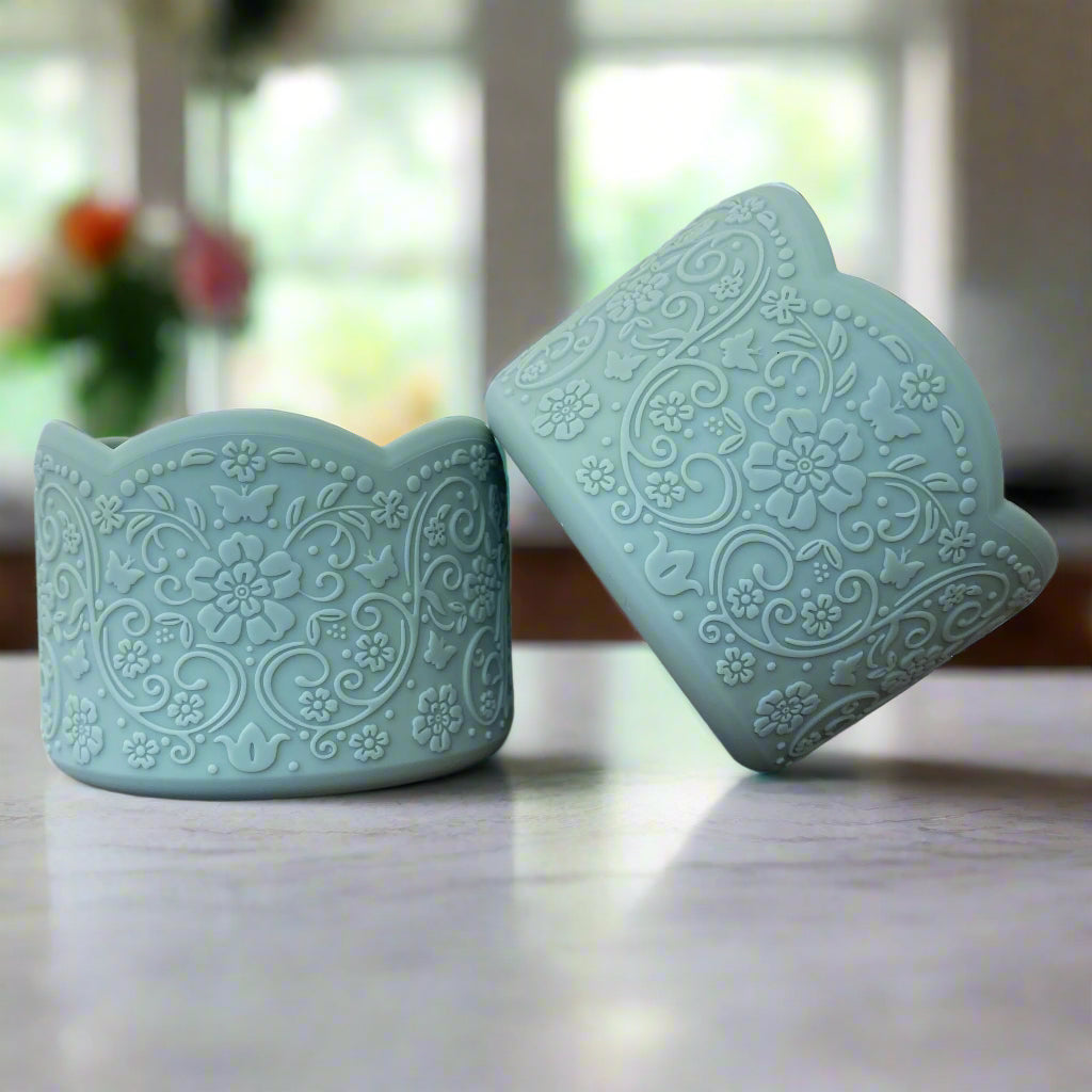 ROBIN (Seafoam) | LUXE Collection | Silicone Tumbler Boot