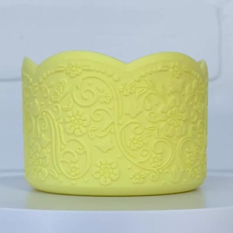 Load and play video in Gallery viewer, PEGGY (Lemonade Yellow) | LUXE Collection | Silicone Tumbler Boot
