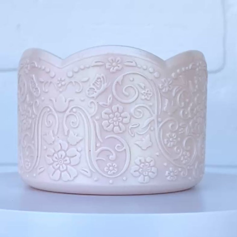 Load and play video in Gallery viewer, BERNADINE SHIMMER (Pink Champagne) | LUXE Collection | Silicone Tumbler Boot
