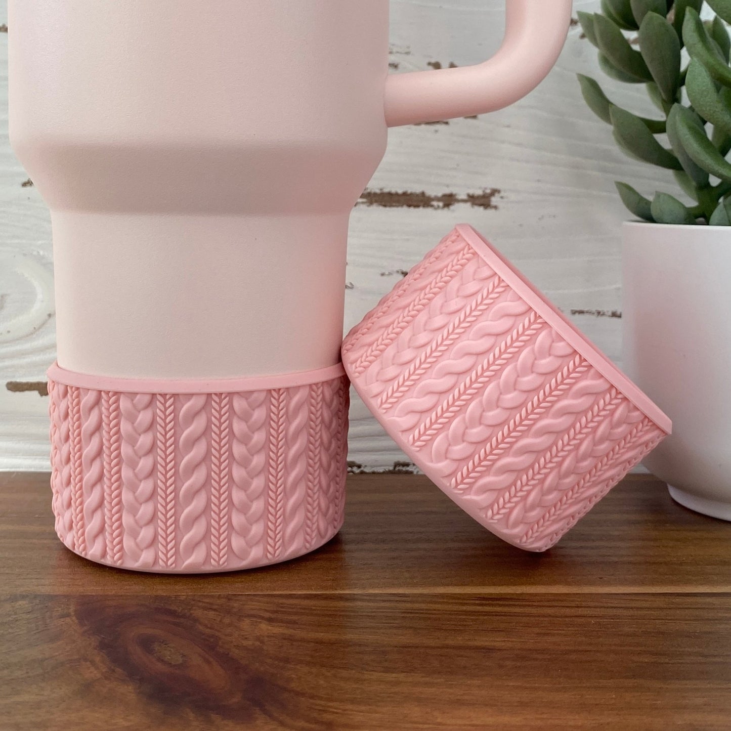 VICTORIA Sweater Boot (Blush Pink) - Ecnoy & Company